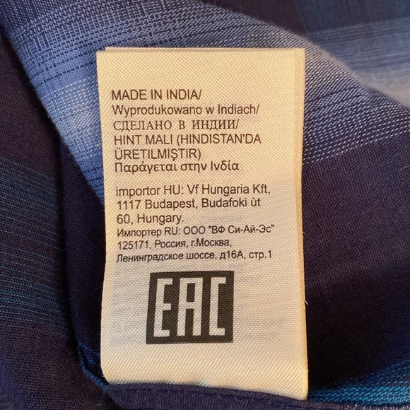 Wrangler Cotton Retro Western Pearl-snap L/S Plaid Shirt Navy Teal Cream Size XL - Picture 10 of 11